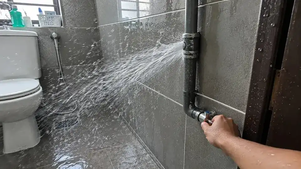 Emergency plumber for burst pipes and flooding