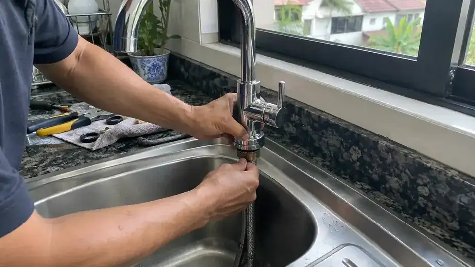 Taps and kitchen sinks